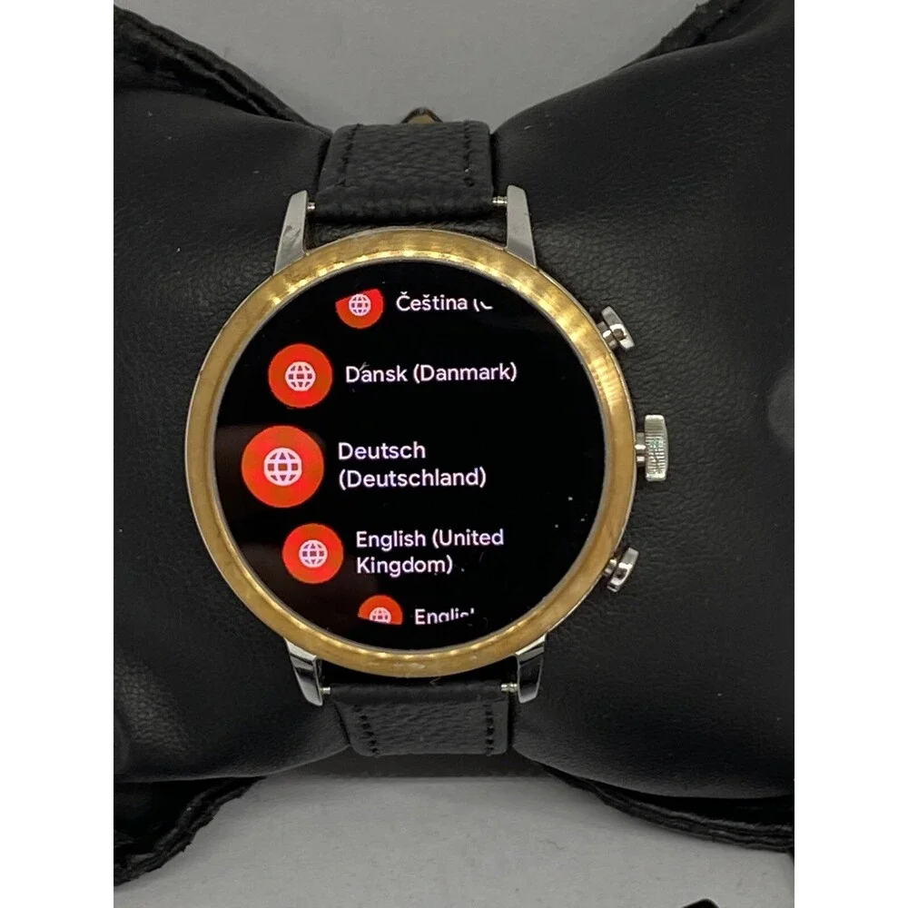 Fossil Gen 4 Authentic Digital Dial Smart Watch Custom Band FTW6016 BA314